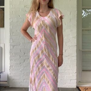 Lemlem Chevron Maxi Dress
